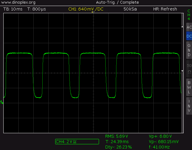 Veglia Speedo Sensor Output Signal